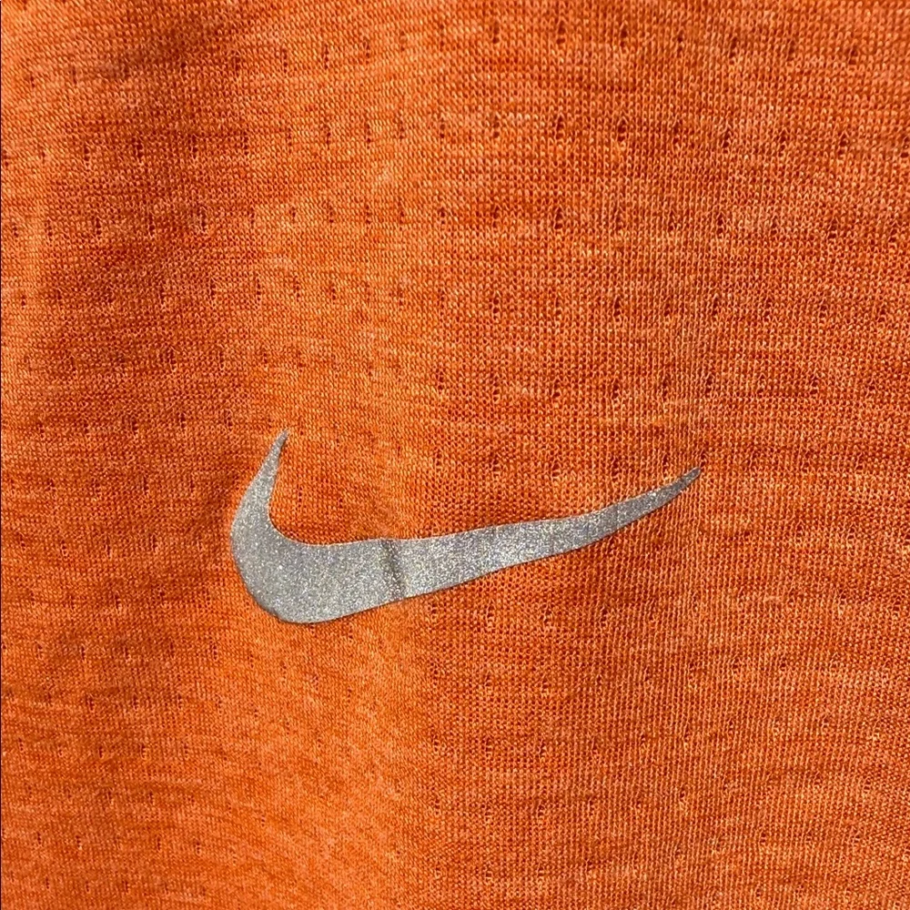 Nike running Men's Vibrant Orange Short Sleeve Tee